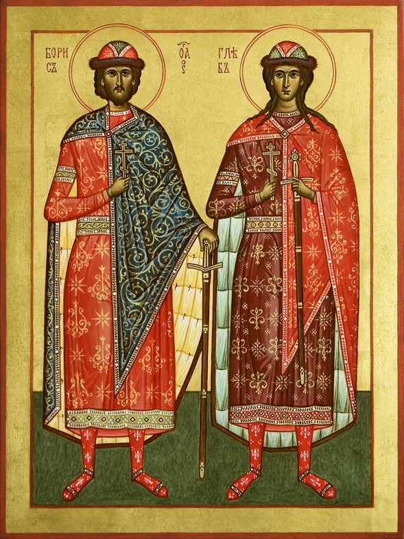 Святые Благоверные князья Борис и Глеб